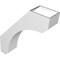 Ekena Millwork 6-in. W x 24-in. D x 28-in. H Legacy Architectural Grade PVC Knee Brace BRCP06X24X28LEC - alternate 5